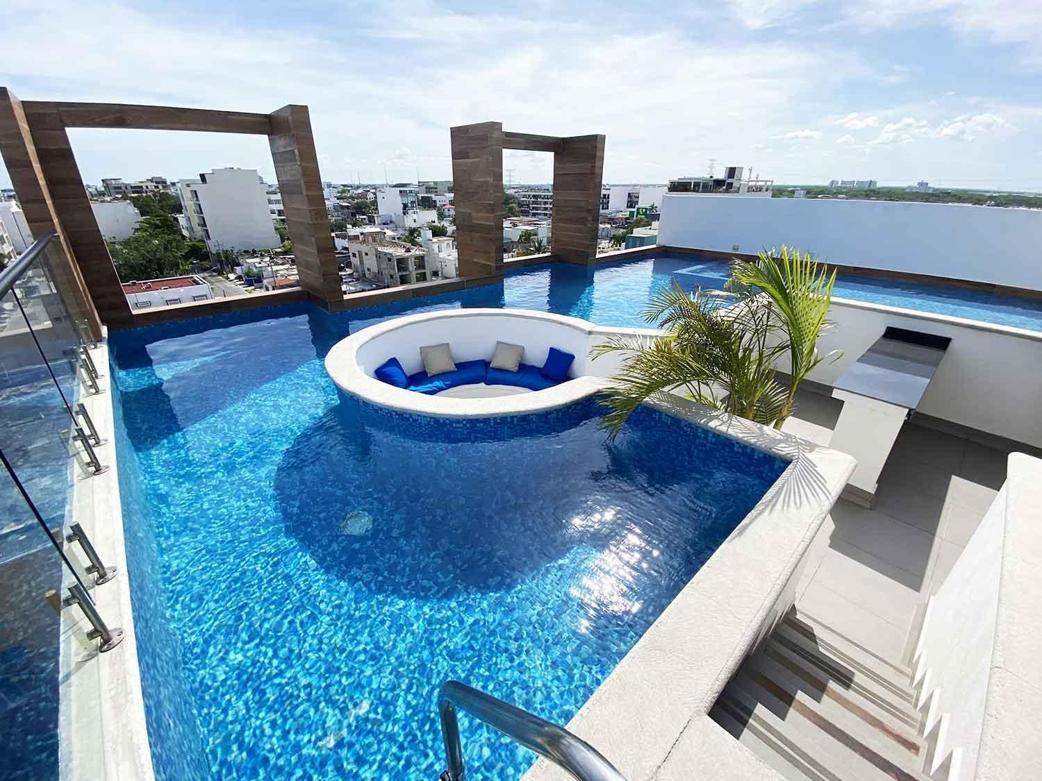 Apartamento Estudio Con Rooftop Cerca De La Playa Y 5ta Av Playa del Carmen