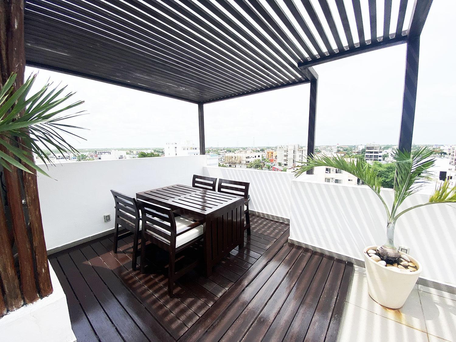 Apartamento Estudio Con Rooftop Cerca De La Playa Y 5ta Av Playa del Carmen